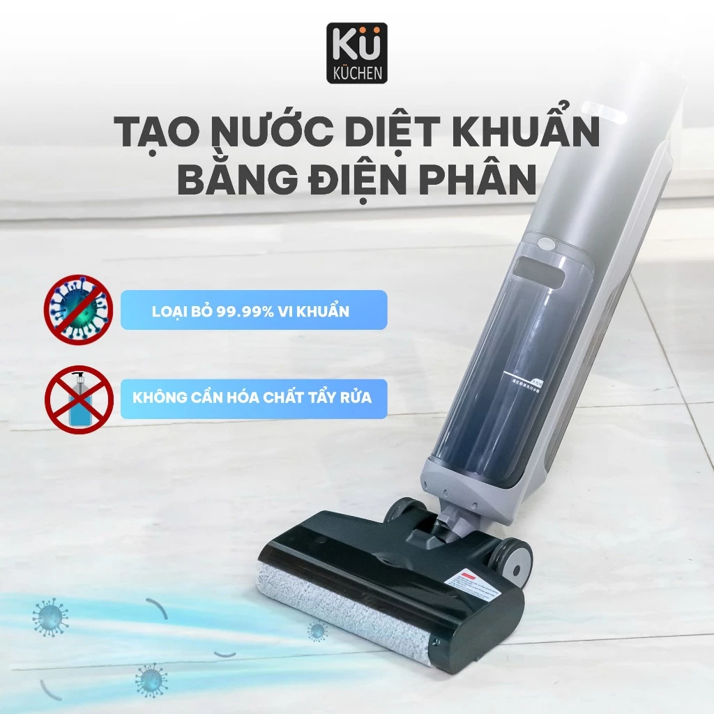 Máy Lau Sàn Cầm Tay KU FLL2405 - Hinh 07