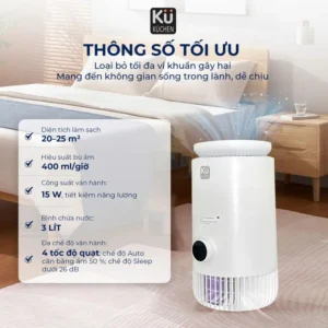 Máy Lọc Không Khí Bù Ẩm KUCHEN KU2525 - H2