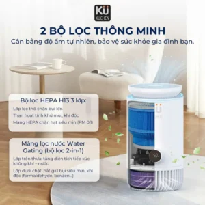 Máy Lọc Không Khí Bù Ẩm KUCHEN KU2525 - H3