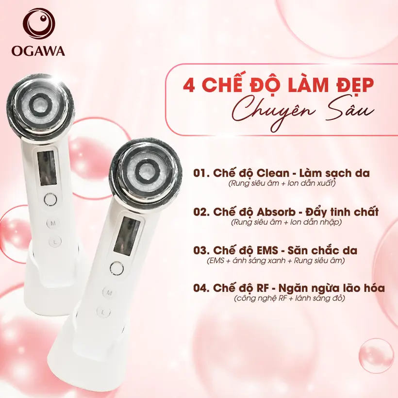 Máy nâng cơ mặt RF Ogawa OB-063 chính hãng - Hinh 03