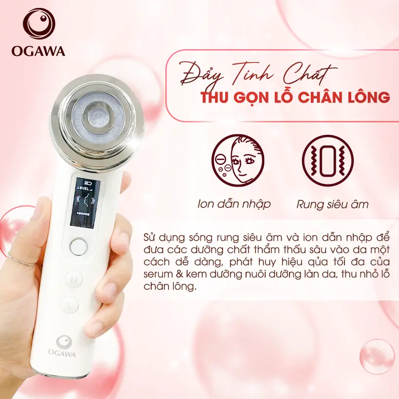 Máy nâng cơ mặt RF Ogawa OB-063 chính hãng - Hinh 08