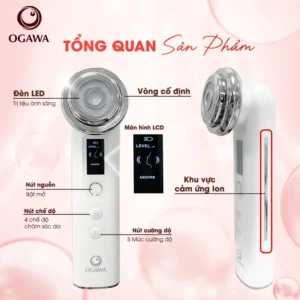 Máy nâng cơ mặt RF Ogawa OB-063 chính hãng - Hinh 09