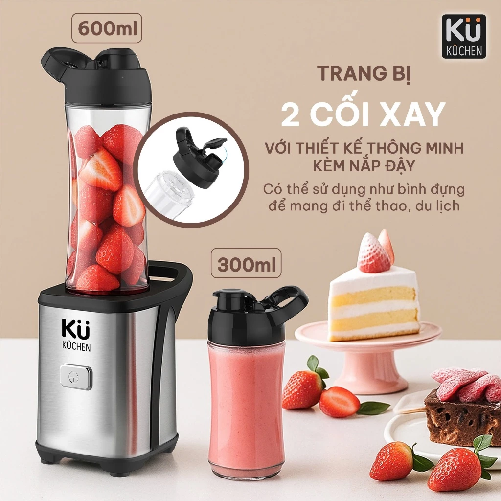 Máy Xay Sinh Tố Mini KU MB1212 - Hinh 06
