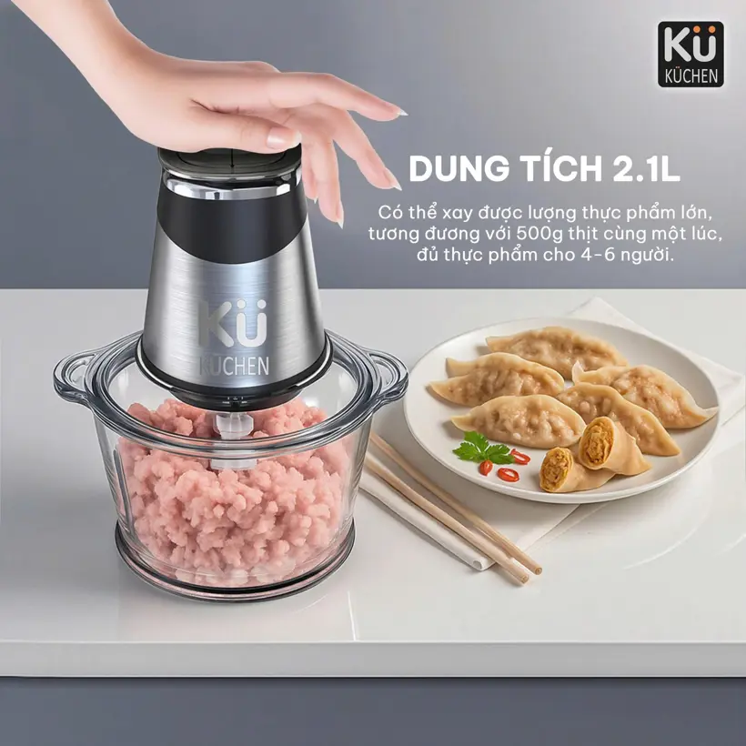 Máy Xay Thực Phẩm Đa Năng KU DKFC1212 - Hinh 03