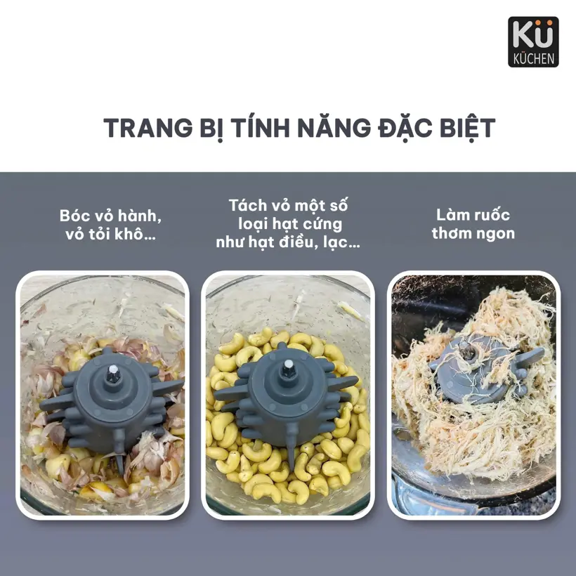 Máy Xay Thực Phẩm Đa Năng KU DKFC1212 - Hinh 05