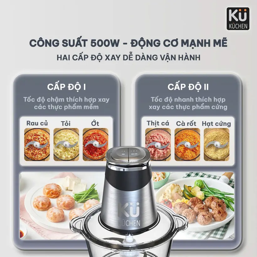 Máy Xay Thực Phẩm Đa Năng KU DKFC1212 - Hinh 07