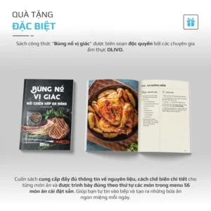 Nồi Chiên Hấp Đa Năng OLIVO SF1600 - Hình 07