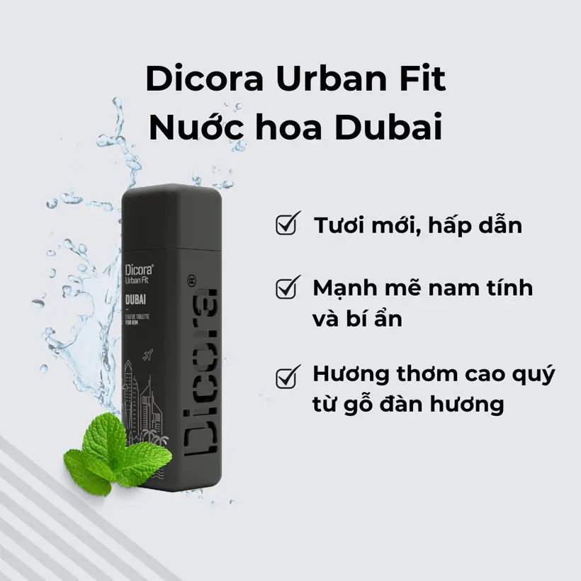 Nước Hoa Dicora Urban Fit Dubai 100ml - Hinh 03