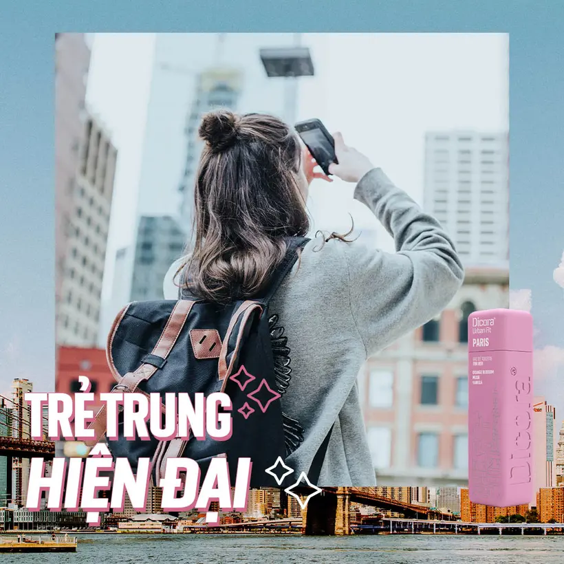 Nước Hoa Dicora Urban Fit Paris Dành Cho Nữ 100ml - Hinh 04