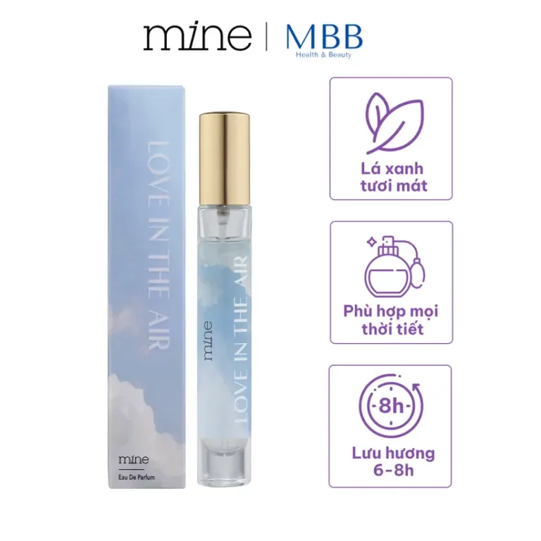 Nước Hoa Nữ Mine Love In The Air 9ml - Hương Thơm Ngọt Ngào