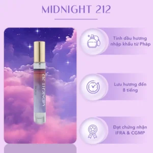 Nước Hoa Nữ Mine Midnight 9ml - hinh 01