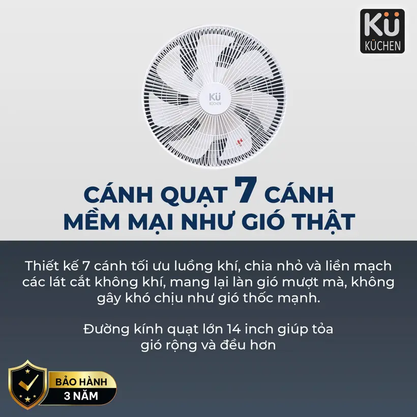 Quạt Điện BLDC KL-2201DC - Hinh 05