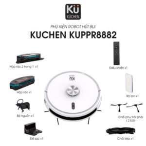 Robot hút bụi lau nhà KU 8882 chính hãng - Hình 04