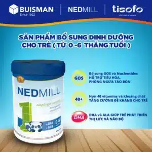 Sữa công thức Nedmill Stage 1 - Hình 01