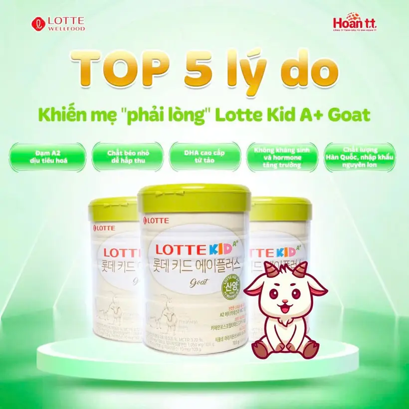 Sữa Dê LOTTE KID A+ Goat - HInh 05