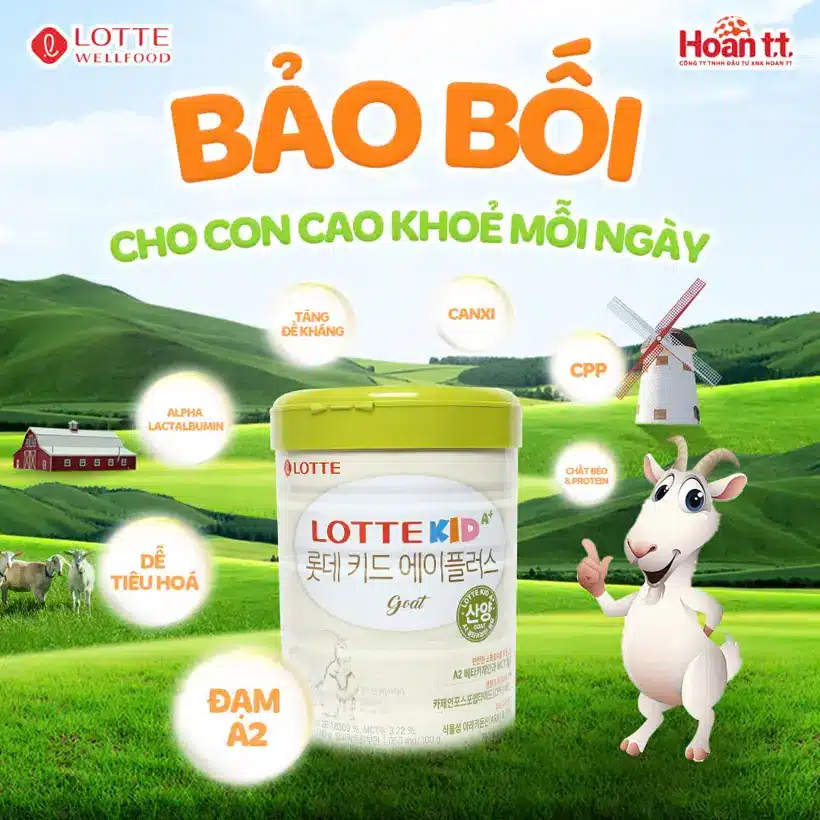 Sữa Dê LOTTE KID A+ Goat - HInh 06