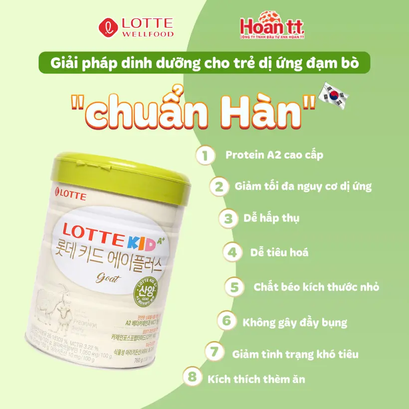 Sữa Dê LOTTE KID A+ Goat - HInh 01