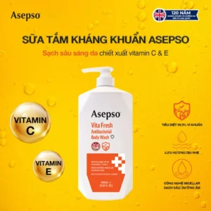 Sữa tắm kháng khuẩn ASEPSO dưỡng sáng da – Hinh 02