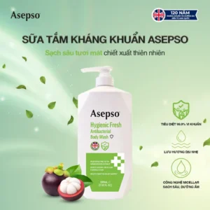 Sữa tắm kháng khuẩn ASEPSO sạch sâu tươi mát – hinh 05