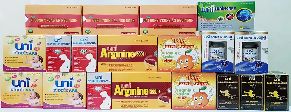 thương hiệu UNI Pharma