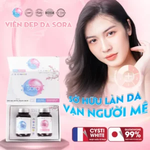 Bộ Đôi Viên Uống Đẹp Da Sora - Hinh 01