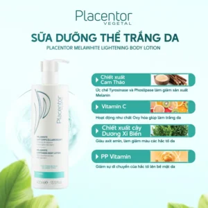 Sữa Dưỡng Toàn Thân Placentor Vegetal Melawhite - HInh 05