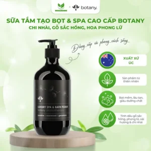 Sữa Tắm Tạo Bọt & Spa Cao Cấp BOTANY - giá tốt trên eshop