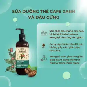 Sữa Dưỡng Thể Green Pharmacy Cà Phê Xanh & Dầu Gừng 400ml - HÌnh 03