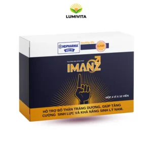 Viên Uống Imanz Tăng Cường Sinh Lực Phái Mạnh (hộp 40 Viên) - CHính hãng