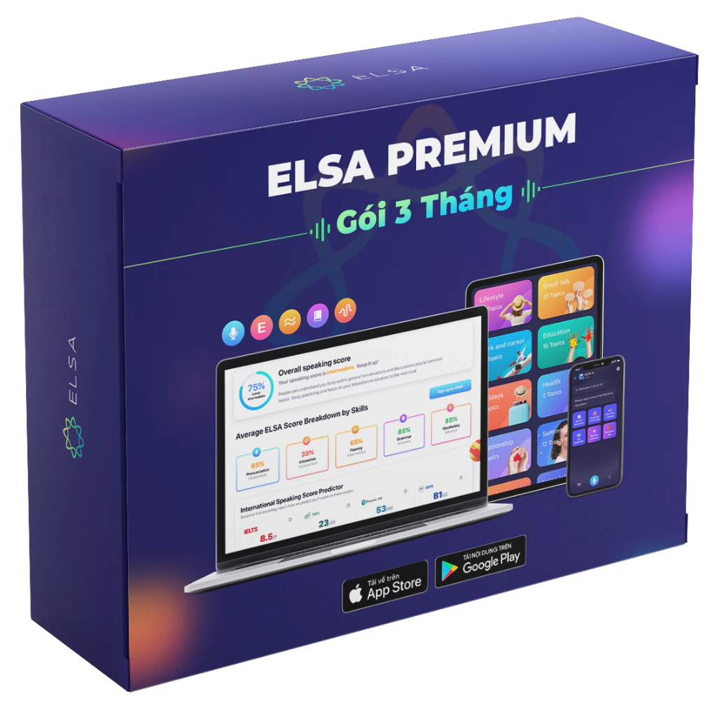 Trọn bộ ELSA Premium 3 tháng - hinh 01