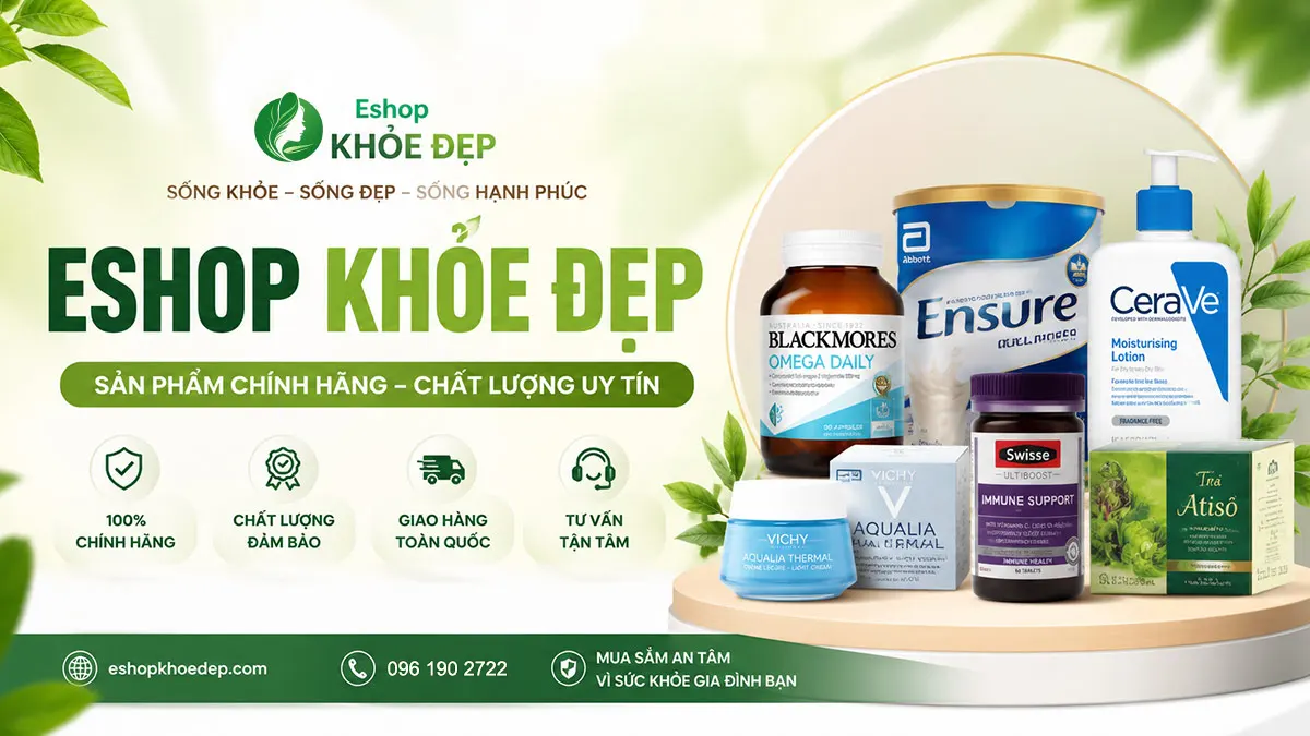 Banner Eshop Khỏe Đẹp - H02