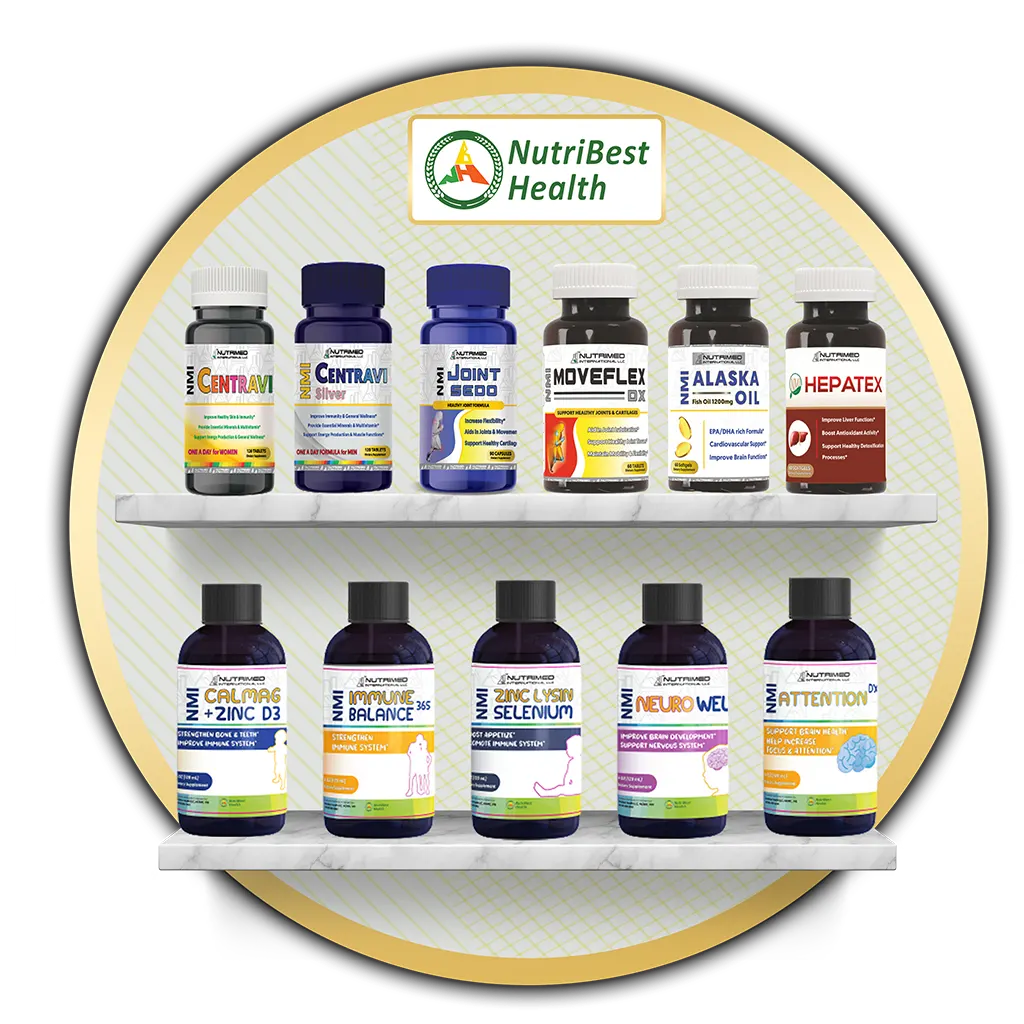 các sản phẩm của NutriBest Health 