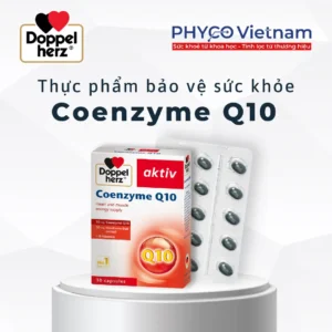 Viên uống Coenzyme Q10 Doppelherz hỗ trợ sức khỏe tim mạch hộp 30 viên
