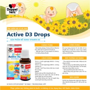 Kinder Active D3 Drops 10ml - Hình 02