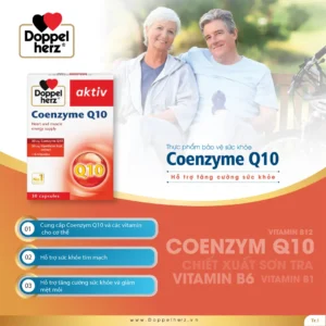 Coenzyme Q10 hỗ trợ tim mạch