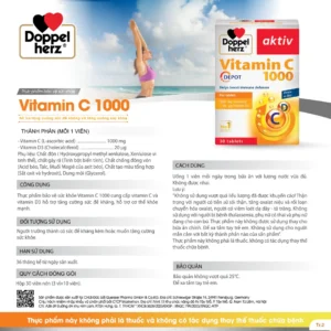 Vitamin C 1000 Doppelherz 30 Viên - Hình 03
